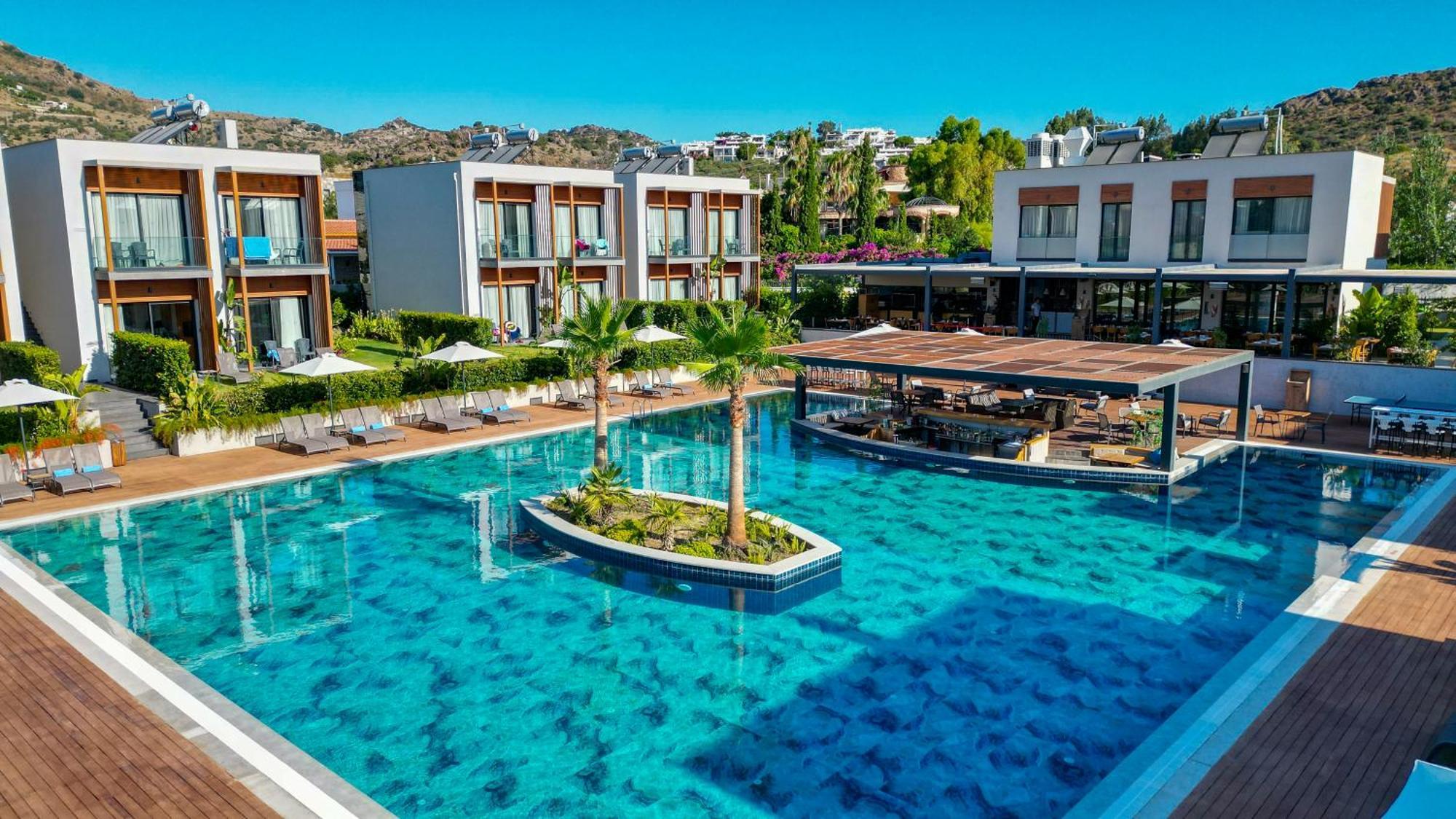 Celeste Bella Luxury Hotel & Spa Ortakent Exteriör bild